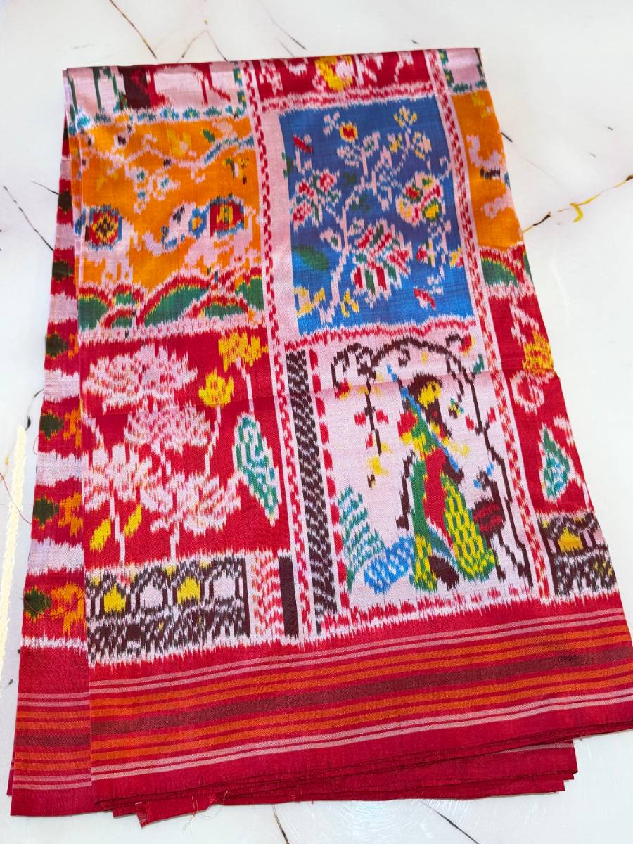 Crimson Storybook Patola