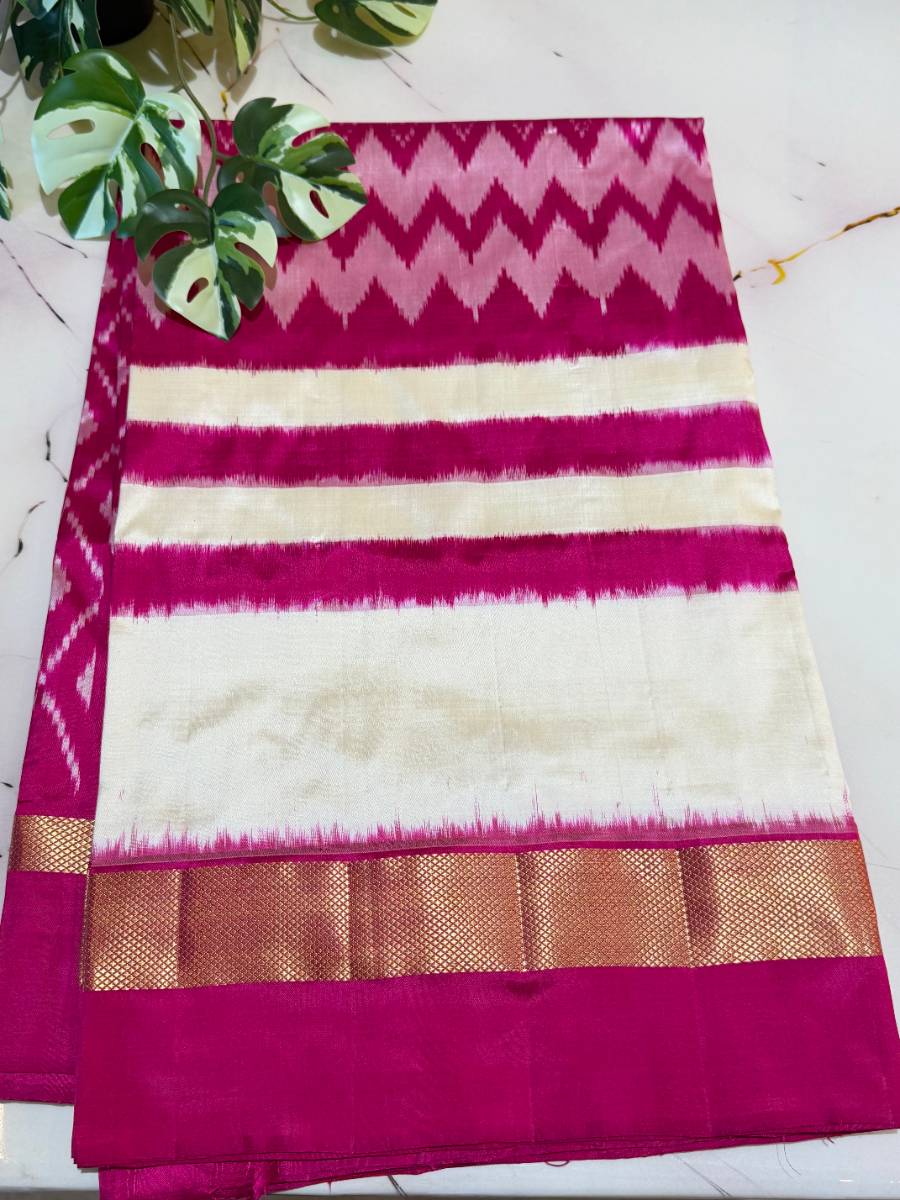 Magenta Stripe Ikat