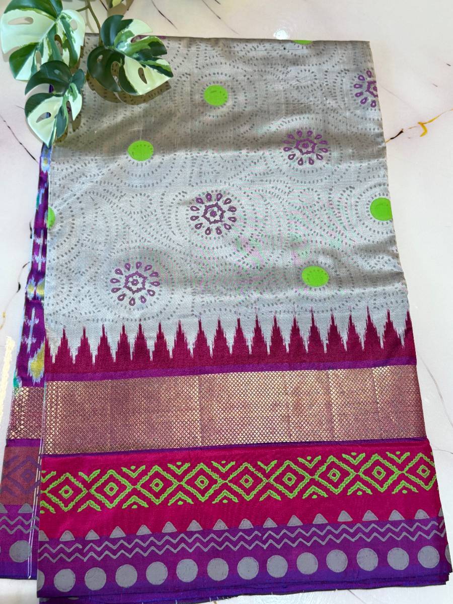 Rangkat Purple Ikat Fusion