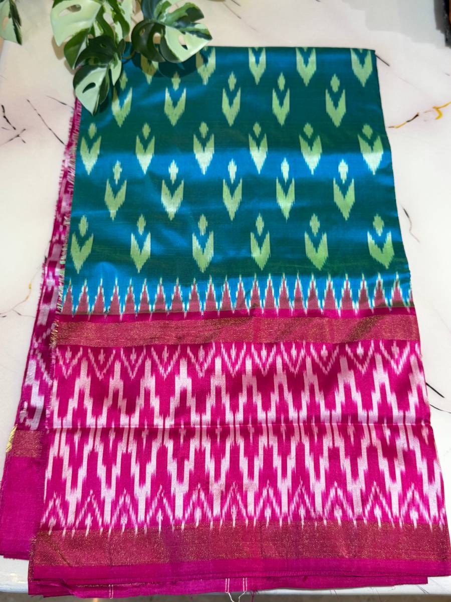 Peacock Rani Patola Ikat