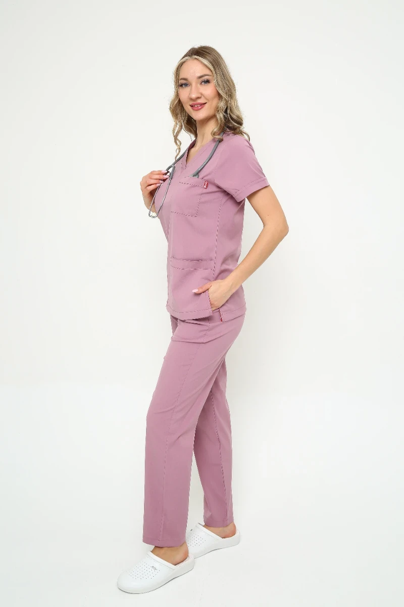 İkon Gül Kurusu Doktor Hemşire Likralı Takım - 4