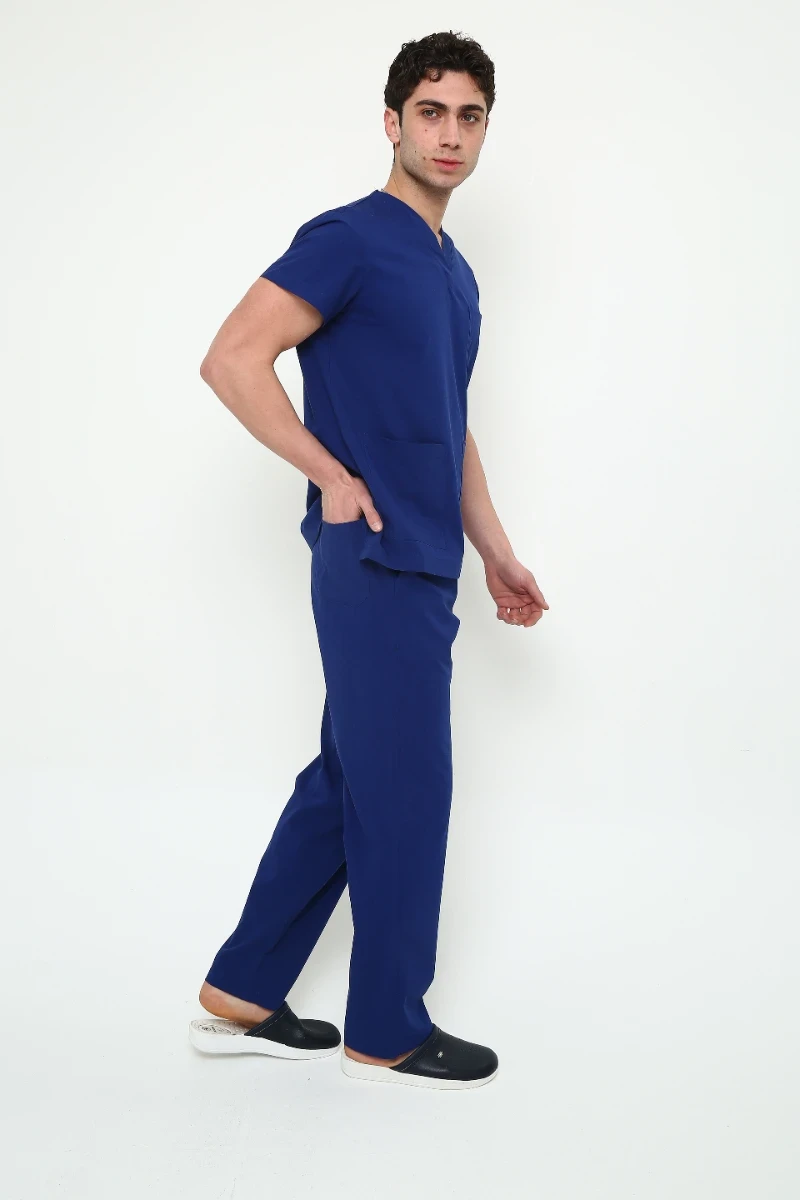 İkon Lacivert Doktor Hemşire Likralı Takım - 5