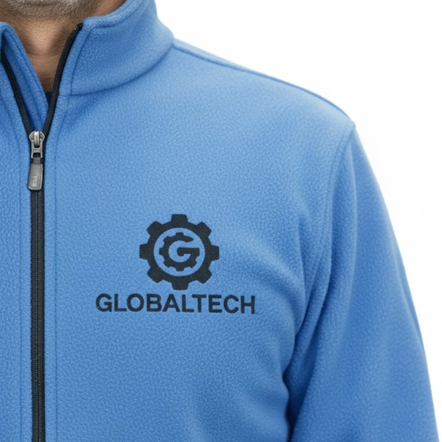 Mavi Polar Ceket - 3