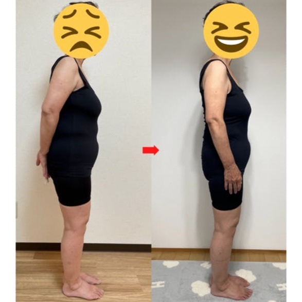 毎朝体重が落ちて楽しく健康ダイエットライフ(60代 3か月)