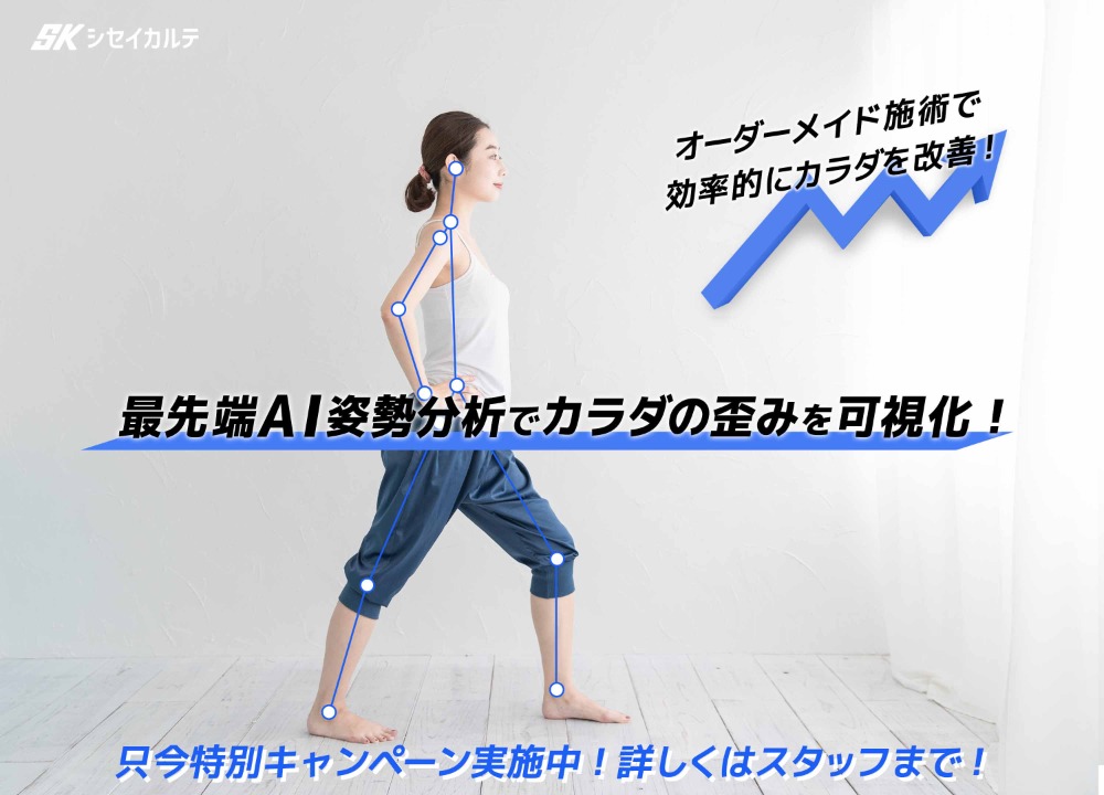 AI姿勢分析による効率的な改善
