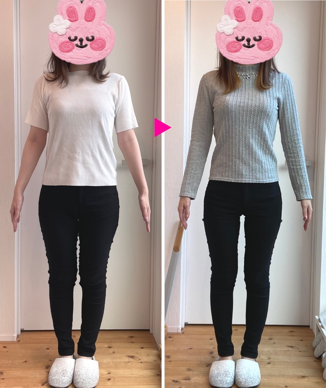 体型を気にせず好きな服が着られる!自分に自信がつきました!