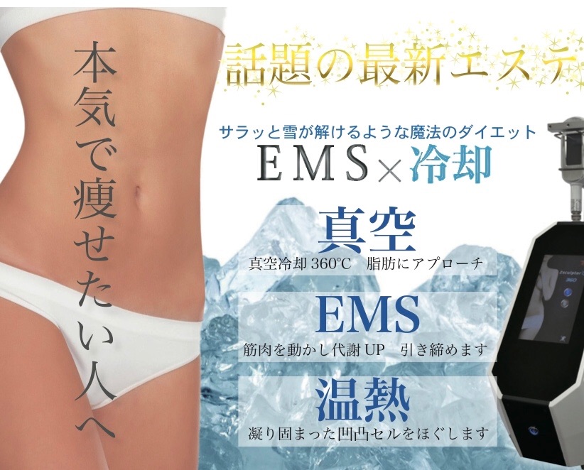 最新 EMS 脂肪冷却マシーン