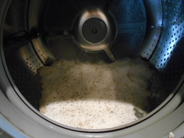 ドラム式全自動洗濯機の除菌クリーニング