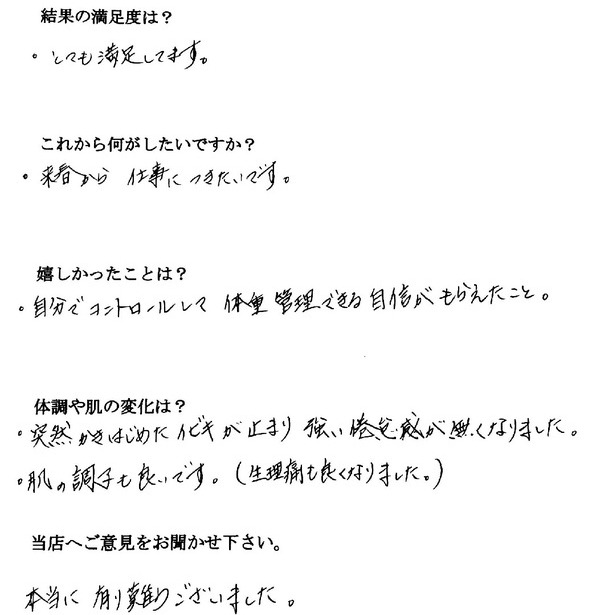 とても満足しています!