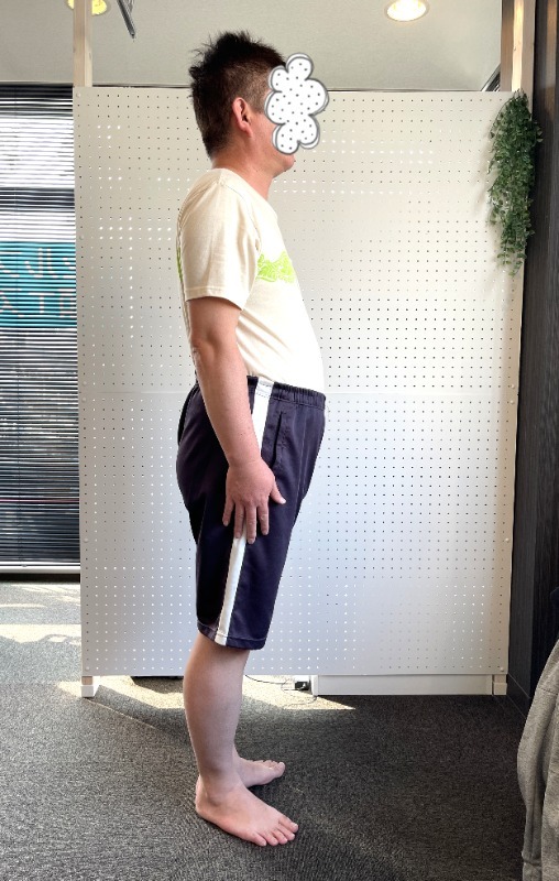 ぽっこりお腹の男性にもおススメです!お顔のメンテナンス付き