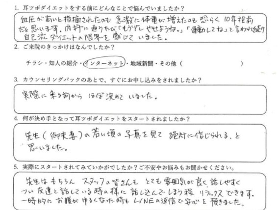体重は-5.5kg!ウエストは-10cm!