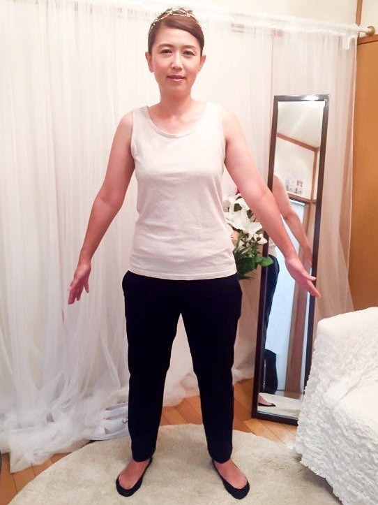40代女性：3ヶ月でマイナス10.6kg達成で若返り！