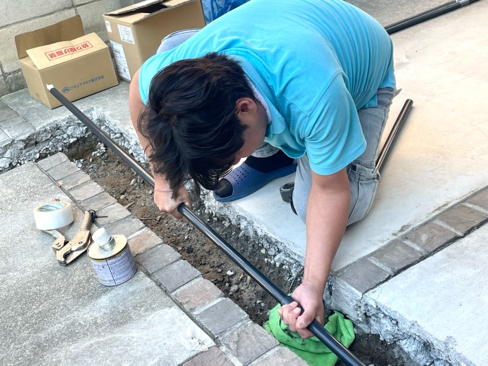 漏水調査、修理