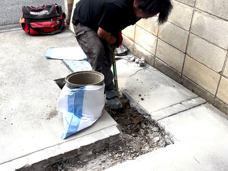 漏水調査、修理