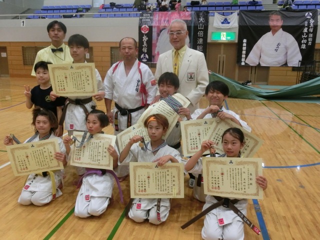 第１８回　極真館埼玉県空手道選手権大会入賞