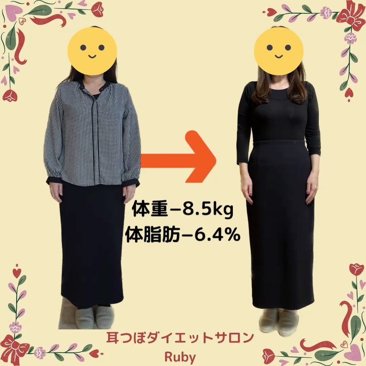 体重-8.5kg
