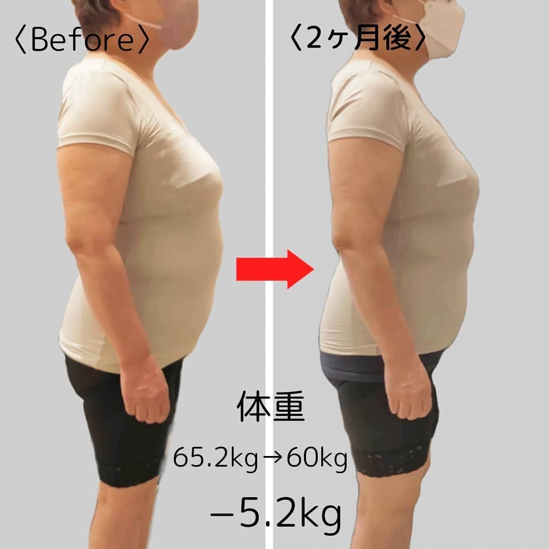 耳ツボダイエット2ヶ月でここまで変われました(60代 女性)