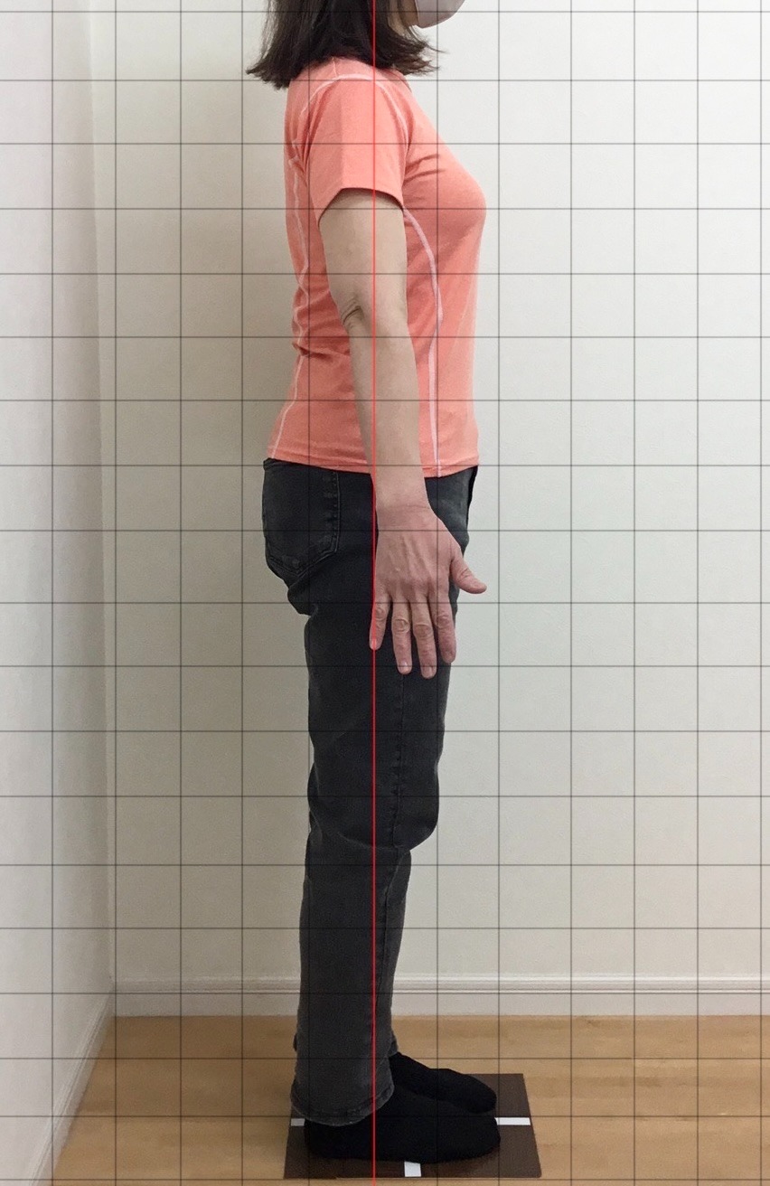 念願の細身のパンツが変えてうれしい!(50代 会社員)