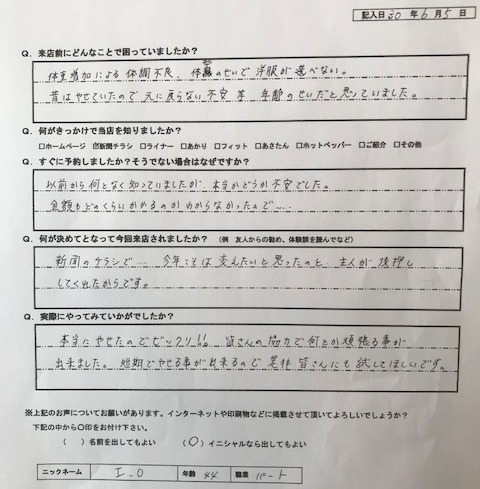 本当にやせたのでビックリ!!