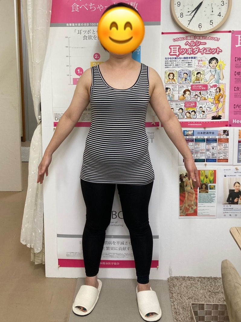 3ヶ月で-12.2kg減量成功!(H様 47歳)