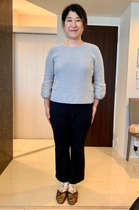 ぽっこりお腹が解消されました!(A様 40代)