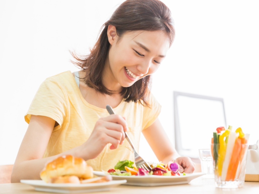 無理な食事制限なし