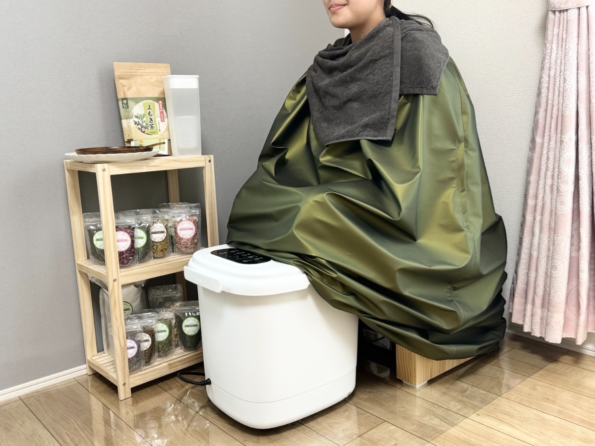 おかま直伝よもぎ蒸し