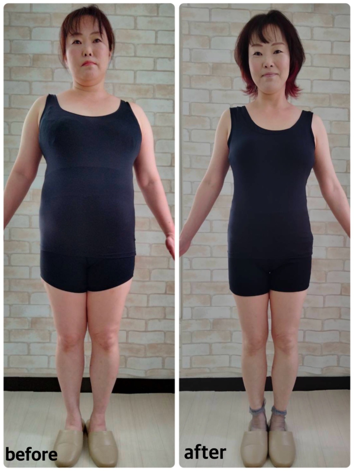 50代/5ヶ月 体重−20.2kg 体脂肪率−12.3%