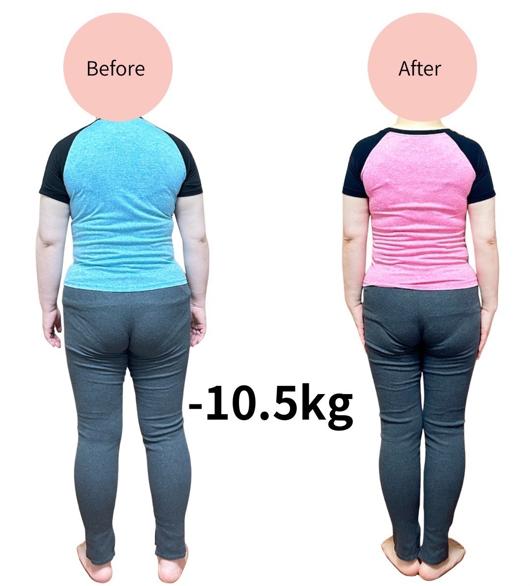 耳つぼダイエットで体重-10.5kg達成!(42歳 女性)