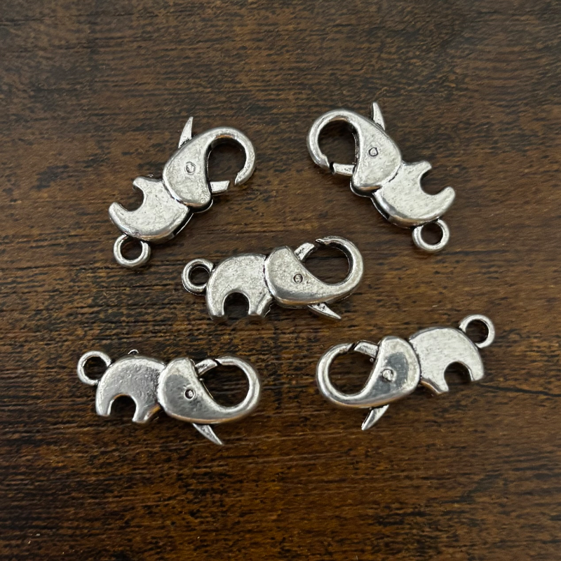 Moschettone a forma di elefante