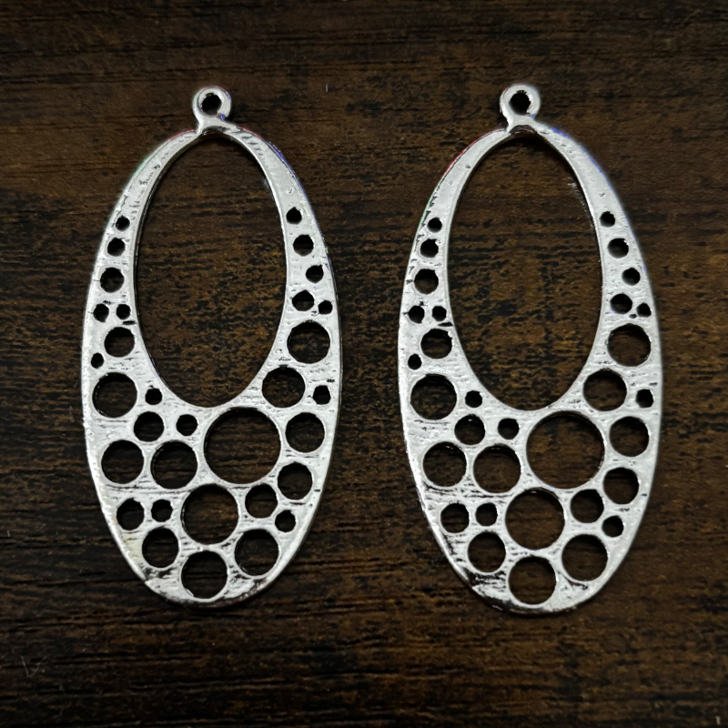 Base argento tibetano 