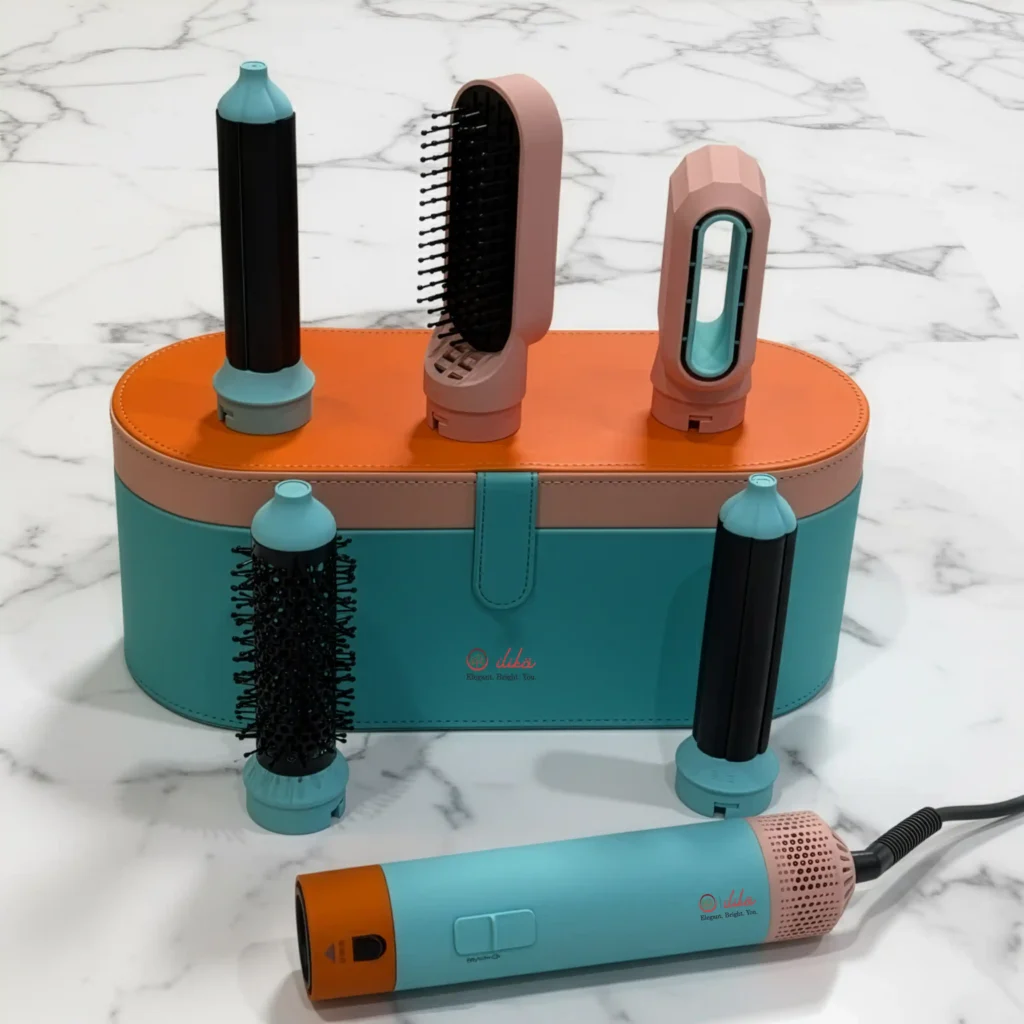 Ilika Airwrap Multi-Styler Kit | 5-in-1 Hair Styling Tool for Curling, Straightening, Volumizing & Drying