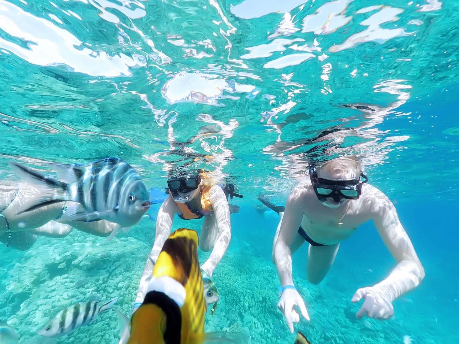 Water activities at Orange Bay
