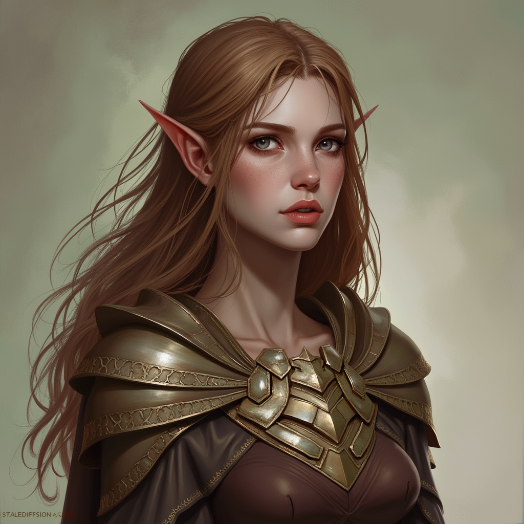 Dungeons and dragons character concept portrait. Female Cleric, Human race, Normal human anatomy and human face, non-fantasy features. Humans have strong jawline and rounded face features, with rounded eyes The ugly step sister from shrek, , intricate, elegant, highly detailed, digital painting, artstation, concept art, smooth, sharp focus, illustration, art by stable diffusion ai's favorite artists