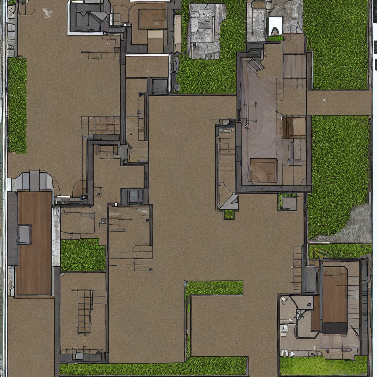 battlemap, rpg map, Upper Floor: Guest rooms, Brother Barker's quarters, the armoury storage this leads to a Main Staircase: The bottom of the staircase is visible from the throne room door. Players cannot use the main staircase without being seen. The Service Passage: A narrow corridor behind the main staircase used by kitchen staff. It runs from the upper floor to the ground level and emerges near the throne room's side door rather than the main entrance. Ground Floor: The main hall, the throne room, the kitchen corridor. The Throne Room Door: Slightly ajar., 