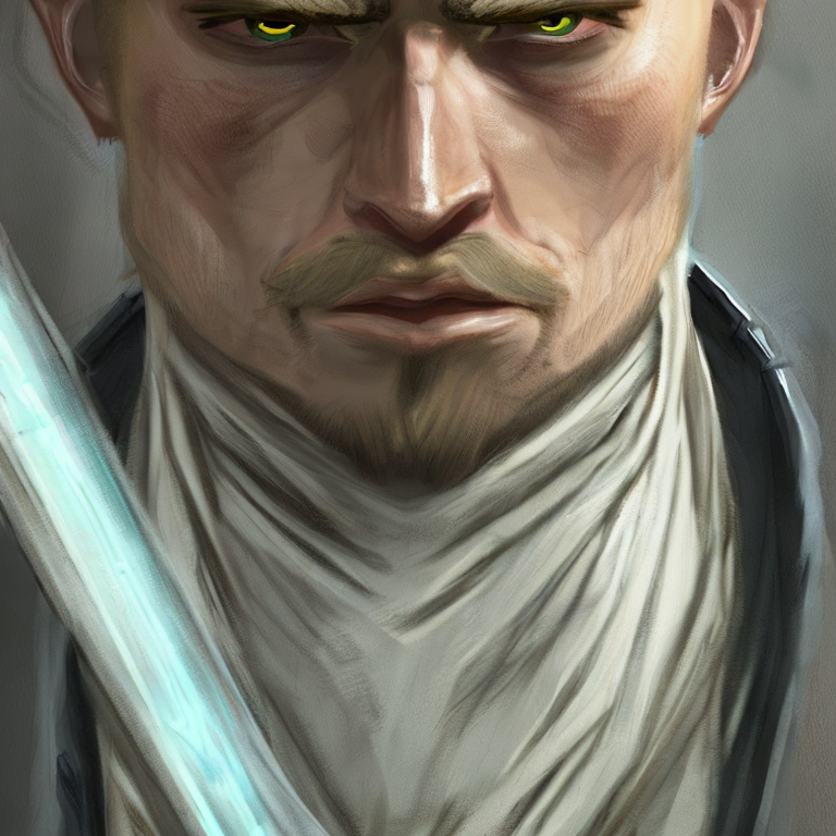 Dungeons and dragons character concept portrait. Male Human race, Good tendencies, Warrior class,   castle gaurd,  front-facing portrait, medium shot, intricate, elegant, highly detailed, digital painting, artstation, concept art, smooth, sharp focus, illustration, art by stable diffusion ai's favorite artists