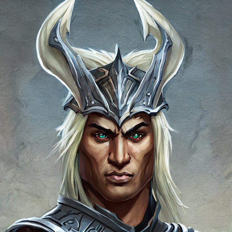 Dungeons and dragons character concept portrait. Male Fighter, Half-Elf race, character with elf ears, character with elf eyes, with elf clothes Artorias the abysswalker, unhelmeted half elf half dragon with scales horns and whitr hair,  intricate, elegant, highly detailed, digital painting, artstation, concept art, smooth, sharp focus, illustration, art by stable diffusion ai's favorite artists