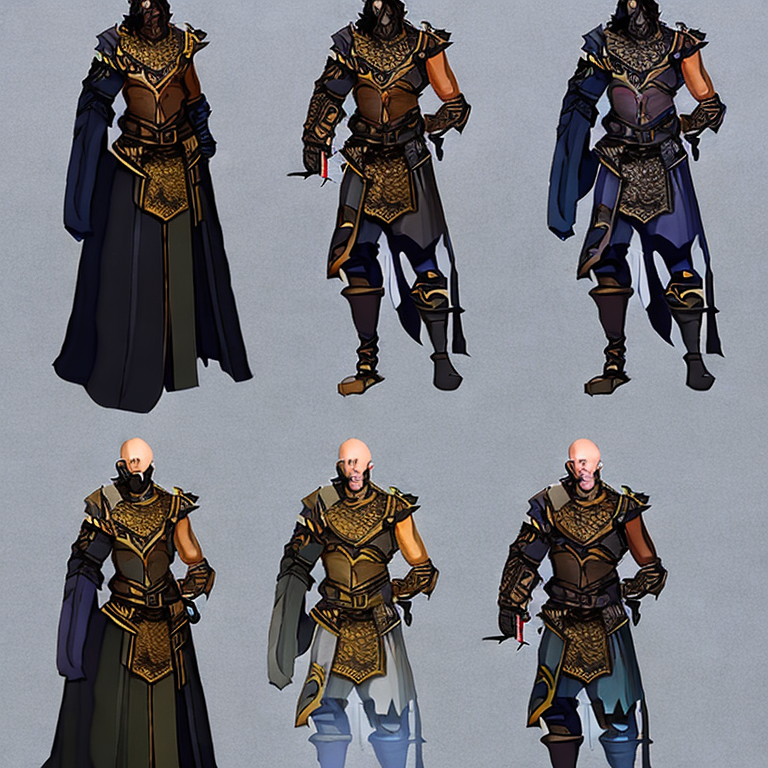 Fantasy character concept art. Male Warlock, Human race,  A bald grey skin goliath ,  intricate, elegant, highly detailed, digital painting, artstation, concept art, smooth, sharp focus, illustration, art by stable diffusion ai's favorite artists