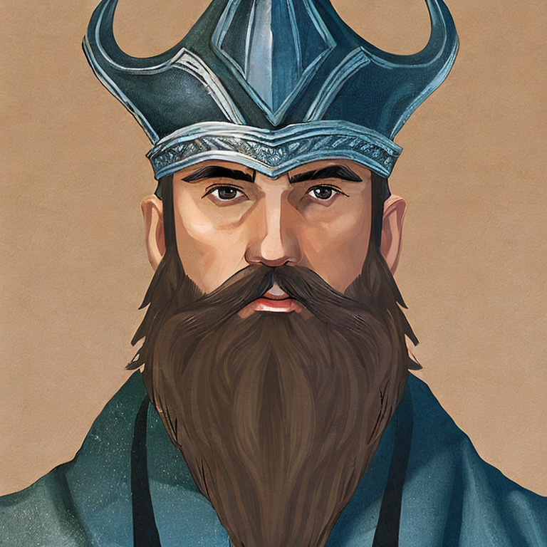 Fantasy character concept portrait. Male Wizard, Dwarf race,  portrait of one wizard, with wizard clothes, with wizard hat, d & d, fantasy, with long beard,  intricate, elegant, highly detailed, digital painting, artstation, concept art, smooth, sharp focus, illustration, art by stable diffusion ai's favorite artists