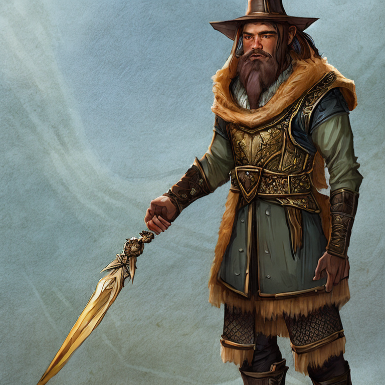 Fantasy character concept art. Male Sorcerer, Dwarf race,   intricate, elegant, highly detailed, digital painting, artstation, concept art, smooth, sharp focus, illustration, art by stable diffusion ai's favorite artists