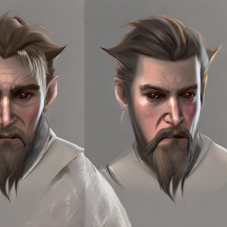 Dungeons and dragons character concept portrait. Male Human race, Good tendencies, Cleric class,    front-facing portrait, medium shot, intricate, elegant, highly detailed, digital painting, artstation, concept art, smooth, sharp focus, illustration, art by stable diffusion ai's favorite artists