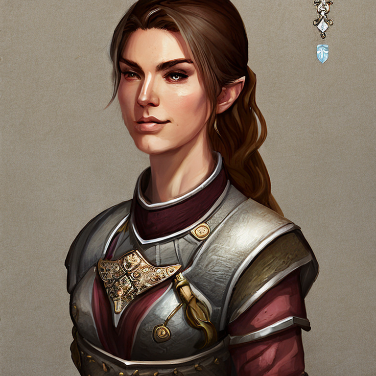 Dungeons and dragons character concept portrait. Female Cleric, Human race,  , intricate, elegant, highly detailed, digital painting, artstation, concept art, smooth, sharp focus, illustration, art by stable diffusion ai's favorite artists