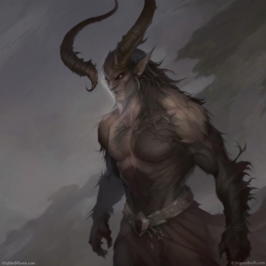 The DnD Monster is a menacing creature that represents a threat. DnD Monster. Dark-Brown Male monster  a centaur type creature but with an ostich instead of a horse, female, . Dungeons and dragons monster concept portrait, intricate, elegant, highly detailed, digital painting, artstation, concept art, smooth, sharp focus, illustration, art by stable diffusion ai's favorite artists