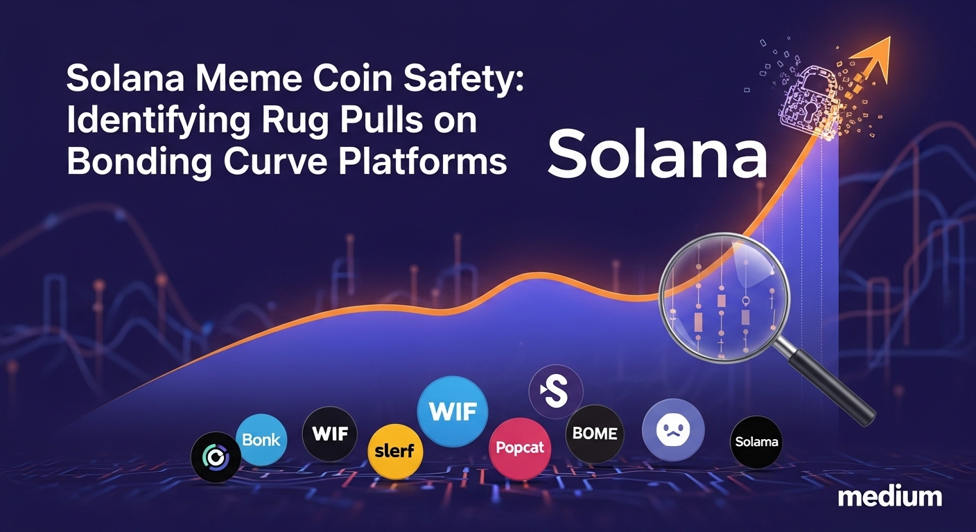 Solana Meme Coin Safety: Identifying Rug Pulls on Bonding Curve Platforms