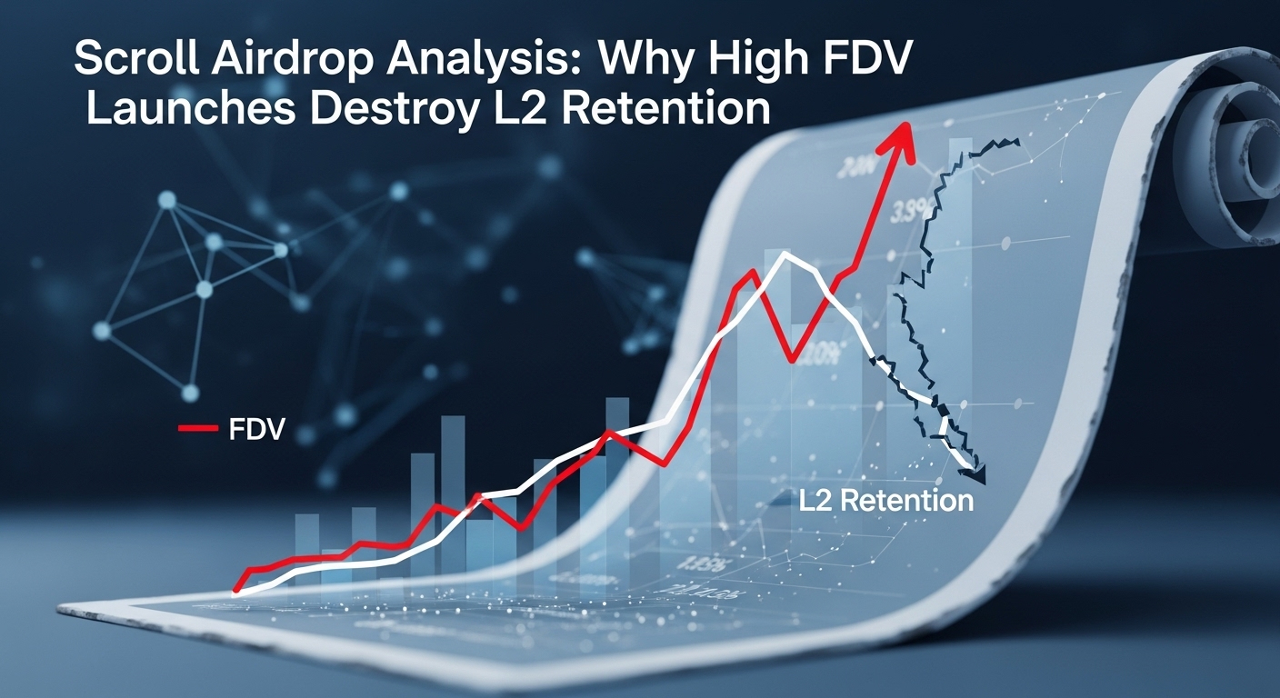Scroll Airdrop Analysis: Why High FDV Launches Destroy L2 Retention