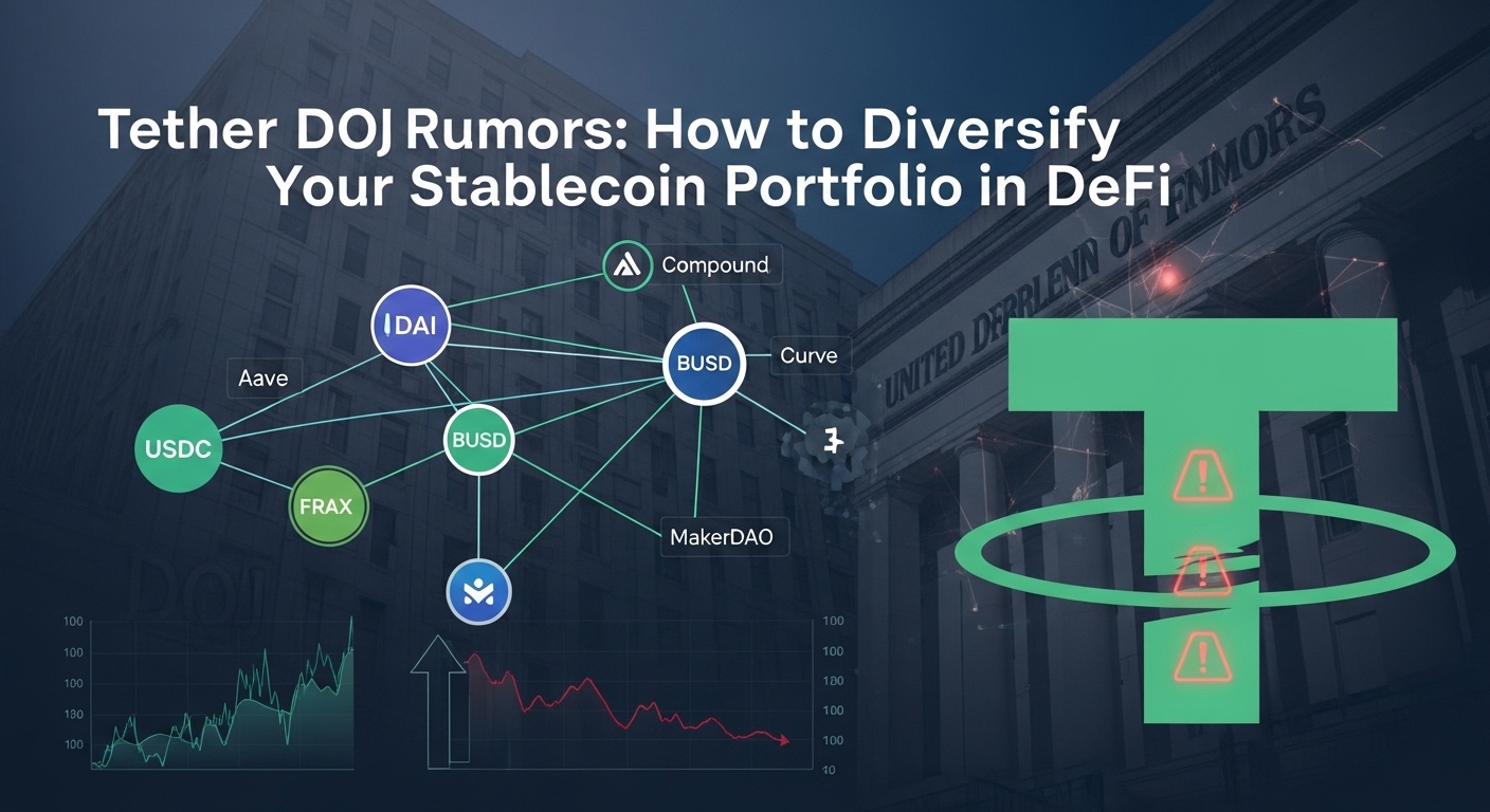 Tether DOJ Rumors: How to Diversify Your Stablecoin Portfolio in DeFi