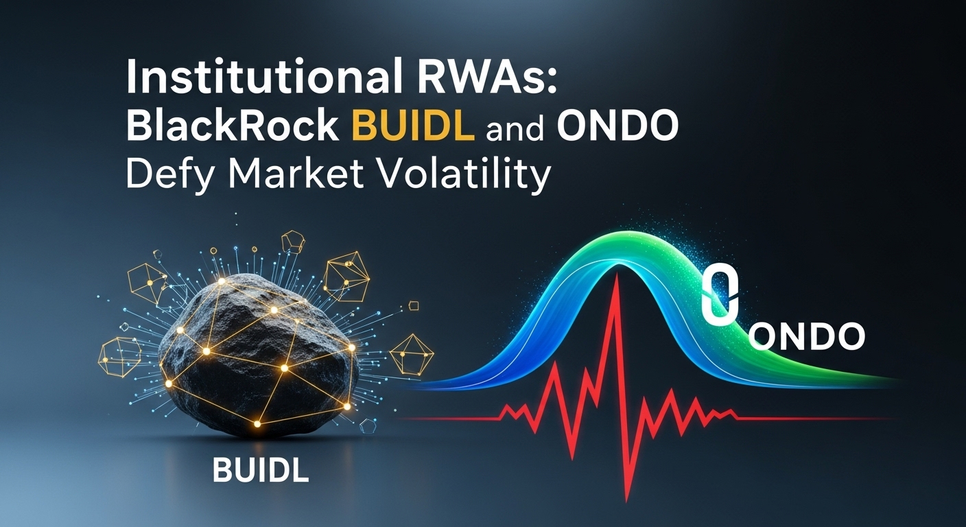 Institutional RWAs: BlackRock BUIDL and ONDO Defy Market Volatility