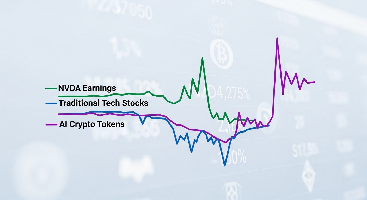 NVDA earnings aftermath: Why AI crypto tokens are decoupling from traditional tech stocks