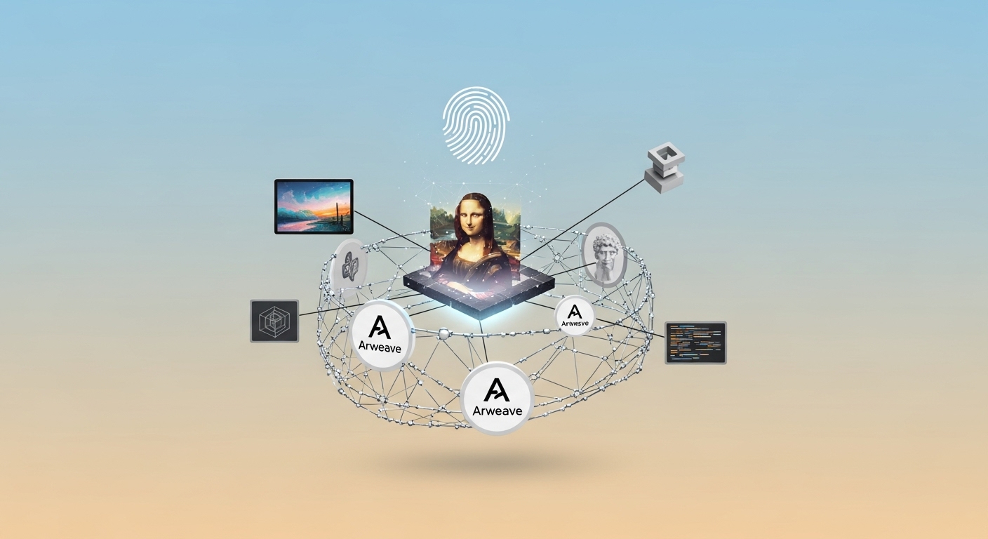 How Arweave Blockchain Secures Digital Art Provenance