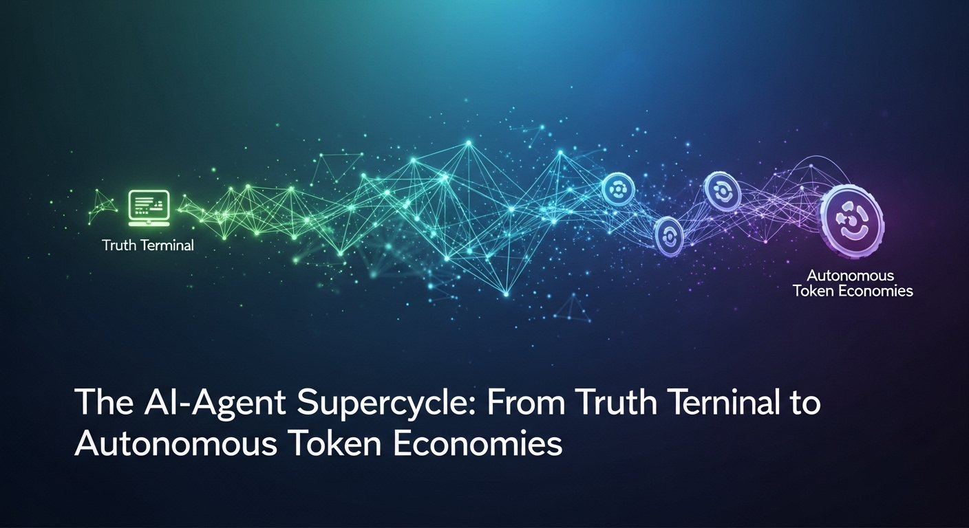 The AI-Agent Supercycle: From Truth Terminal to Autonomous Token Economies